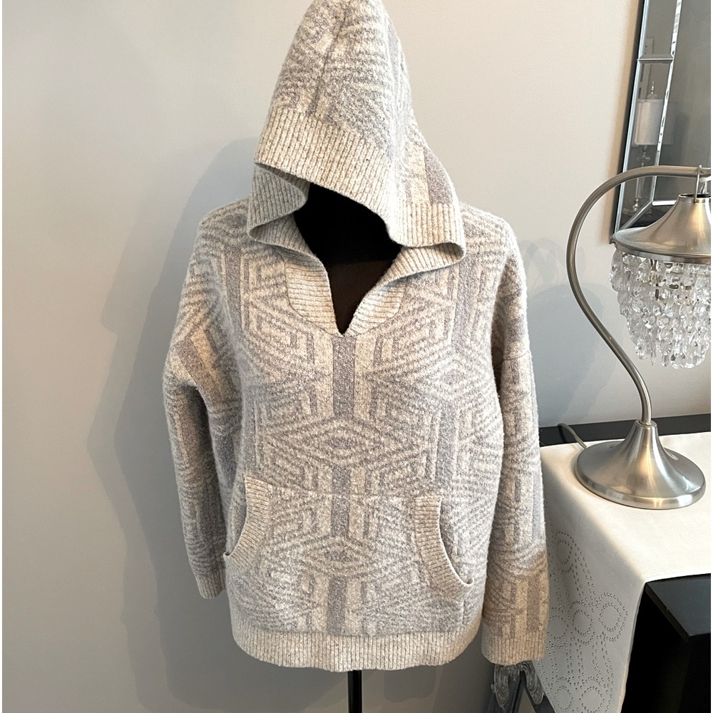 Free People Sweater Hoodie- Runs Big